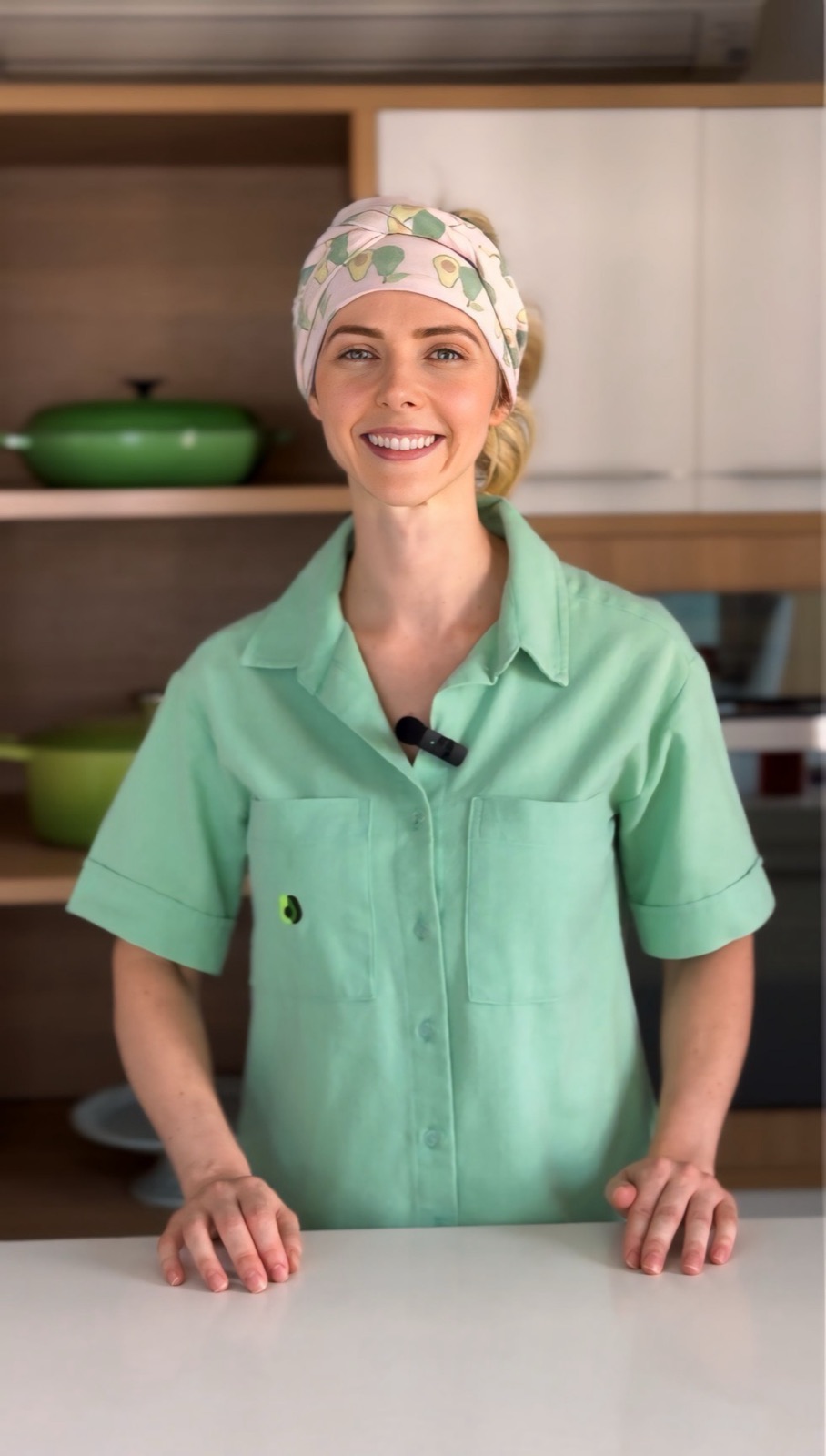 Fran Tonello na cozinha