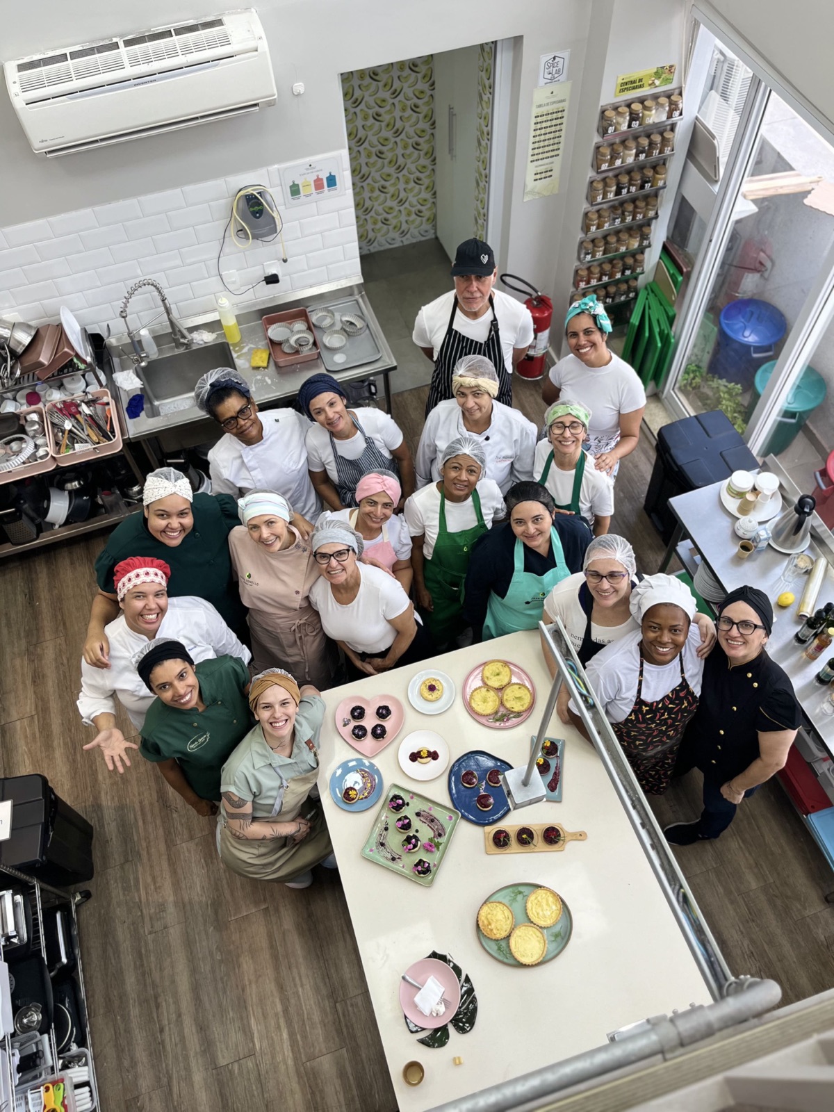 Turma de alunas formadas