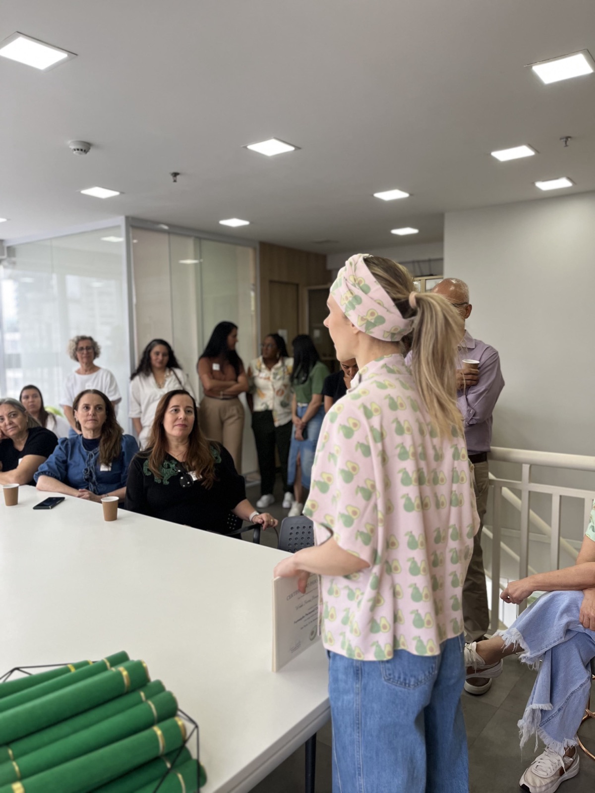 Turma de alunas formadas