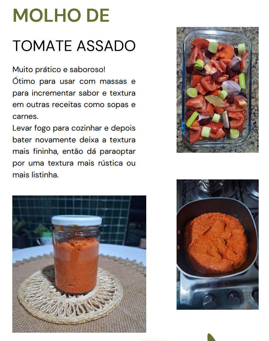 Molho de Tomate Assado